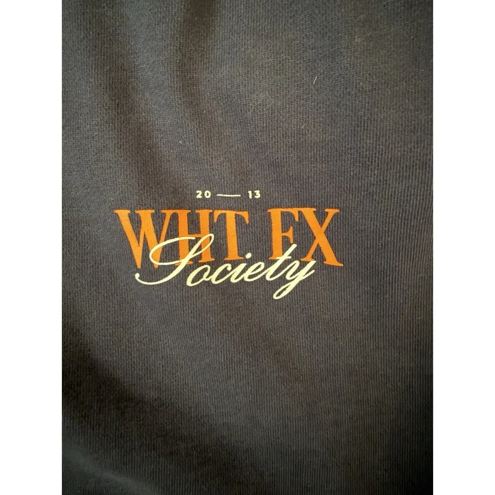 White Fox Women's Comfy Sweatpant Joggers with Drawstring Womens Size Large Blue
